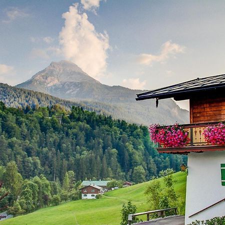 Alpenferienwohnungen Wiesenlehen Berchtesgaden Buitenkant foto
