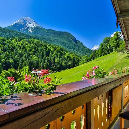 Alpenferienwohnungen Wiesenlehen Berchtesgaden Buitenkant foto