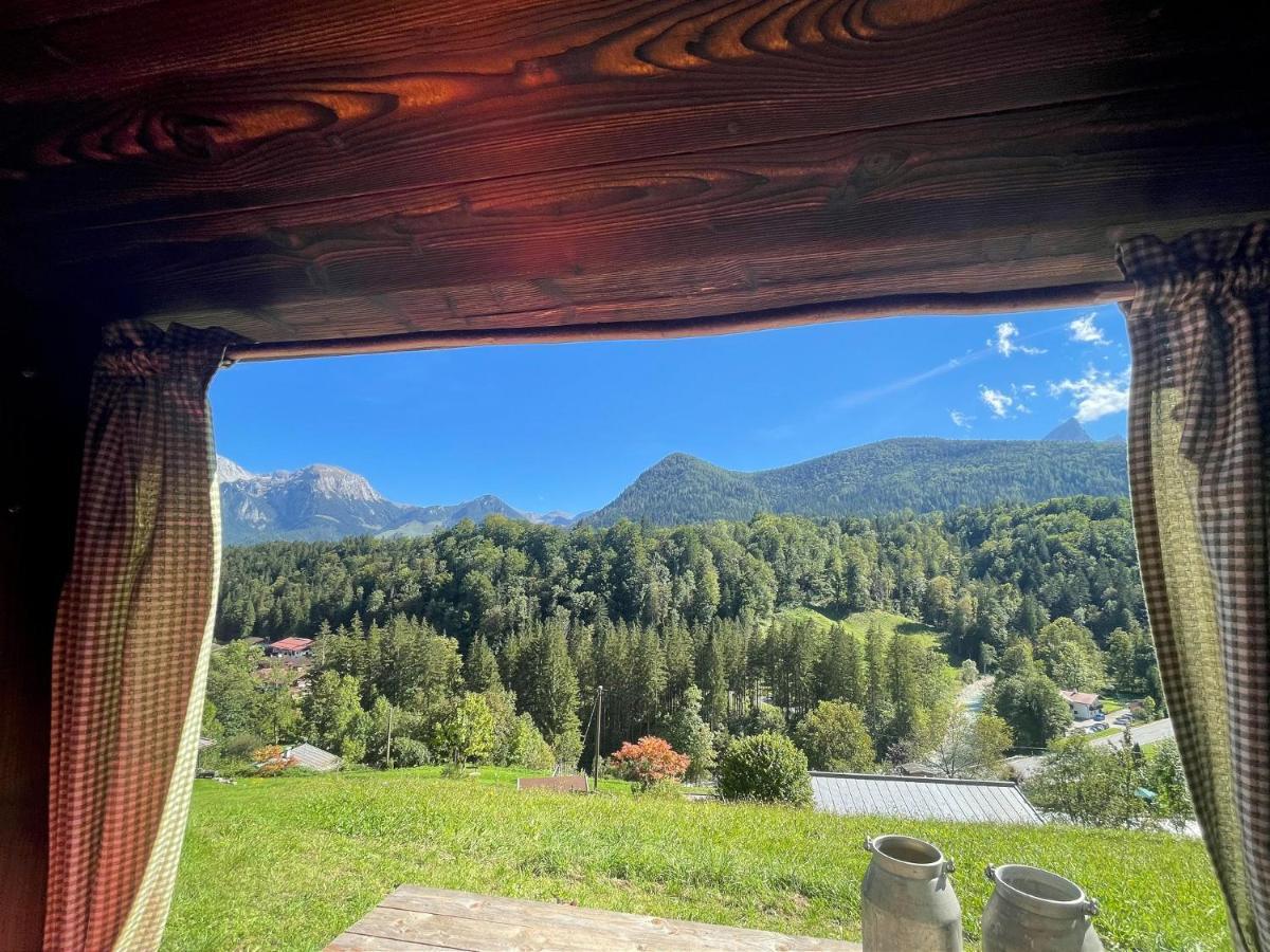 Alpenferienwohnungen Wiesenlehen Berchtesgaden Buitenkant foto