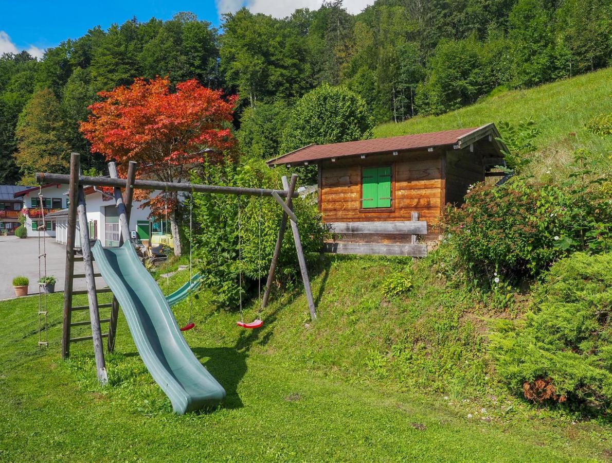 Alpenferienwohnungen Wiesenlehen Berchtesgaden Buitenkant foto