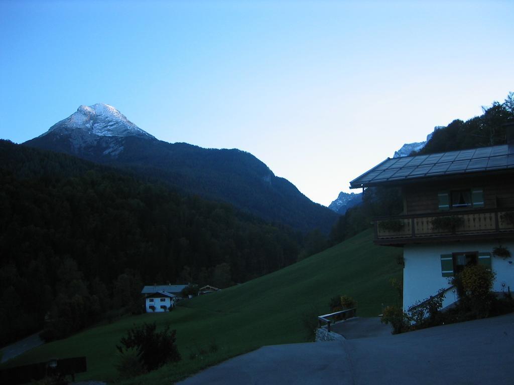 Alpenferienwohnungen Wiesenlehen Berchtesgaden Buitenkant foto