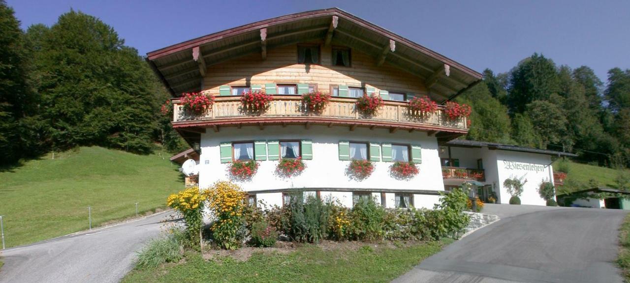 Alpenferienwohnungen Wiesenlehen Berchtesgaden Buitenkant foto