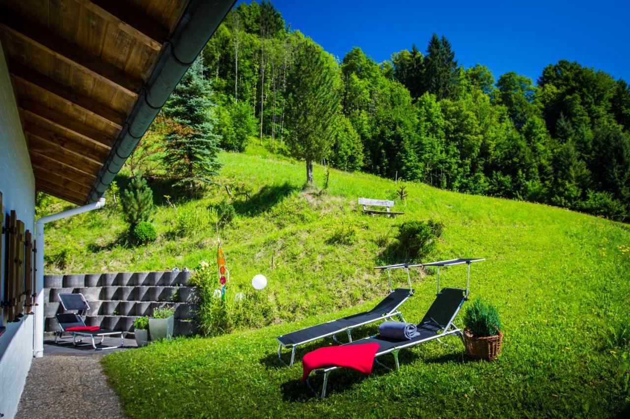 Alpenferienwohnungen Wiesenlehen Berchtesgaden Buitenkant foto