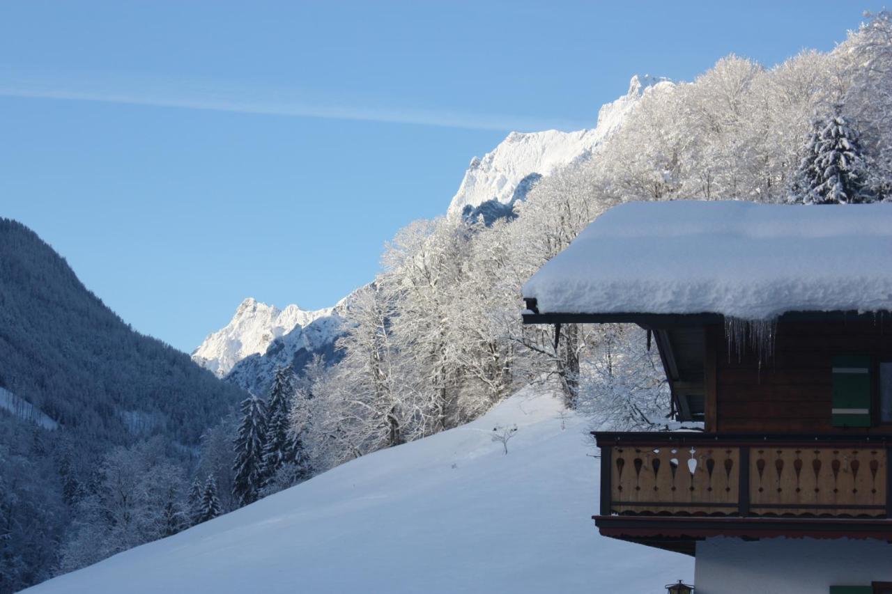 Alpenferienwohnungen Wiesenlehen Berchtesgaden Buitenkant foto
